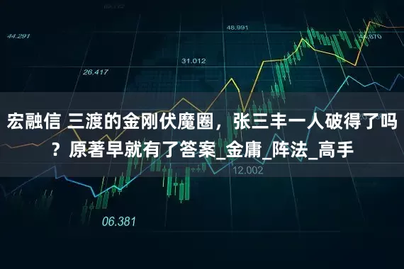 宏融信 三渡的金刚伏魔圈，张三丰一人破得了吗？原著早就有了答案_金庸_阵法_高手